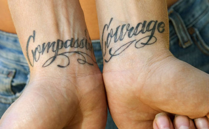Tattooed Wrists