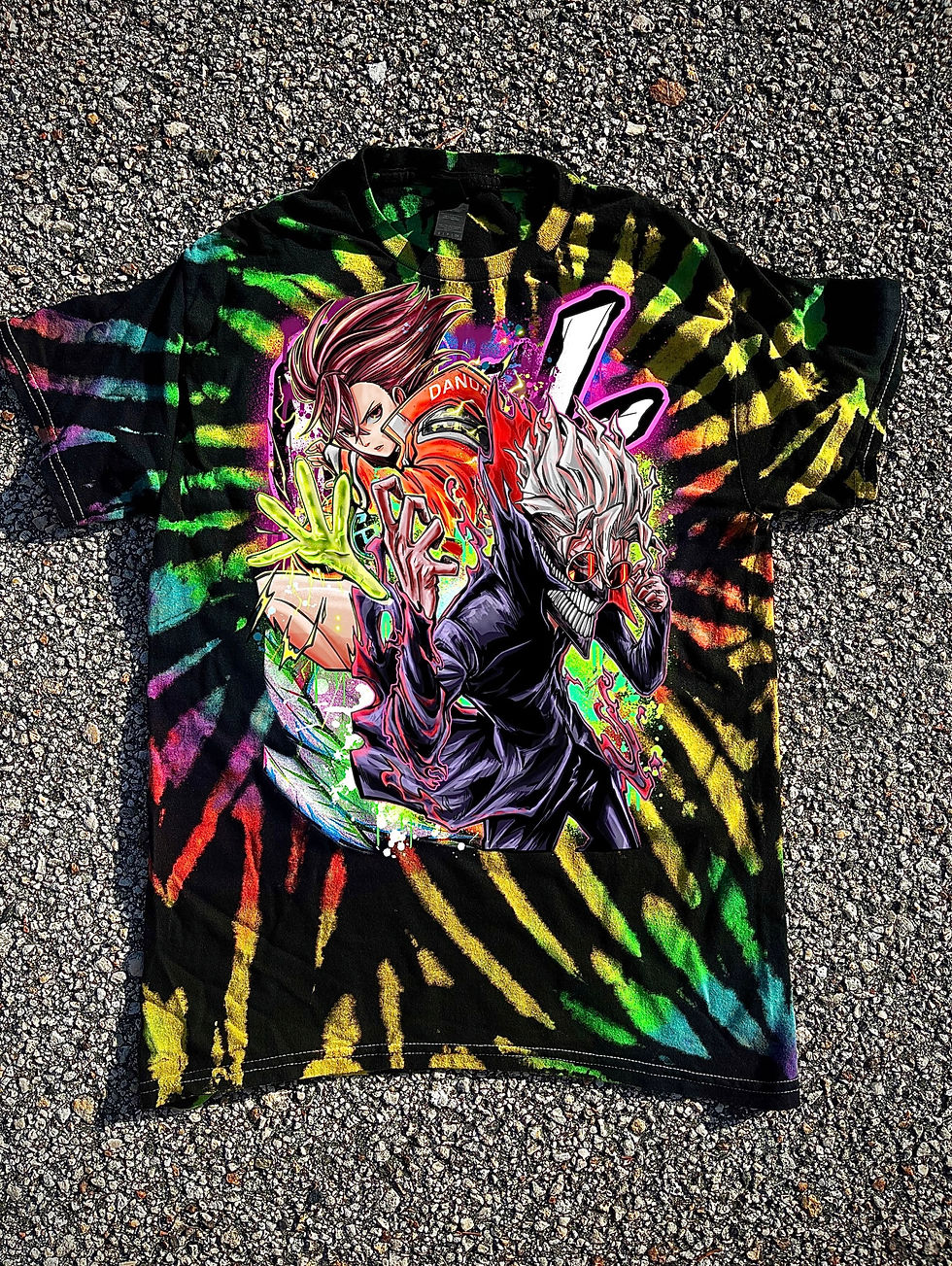 SUPER SALE Aliens & Ghosts Spiral Shirt