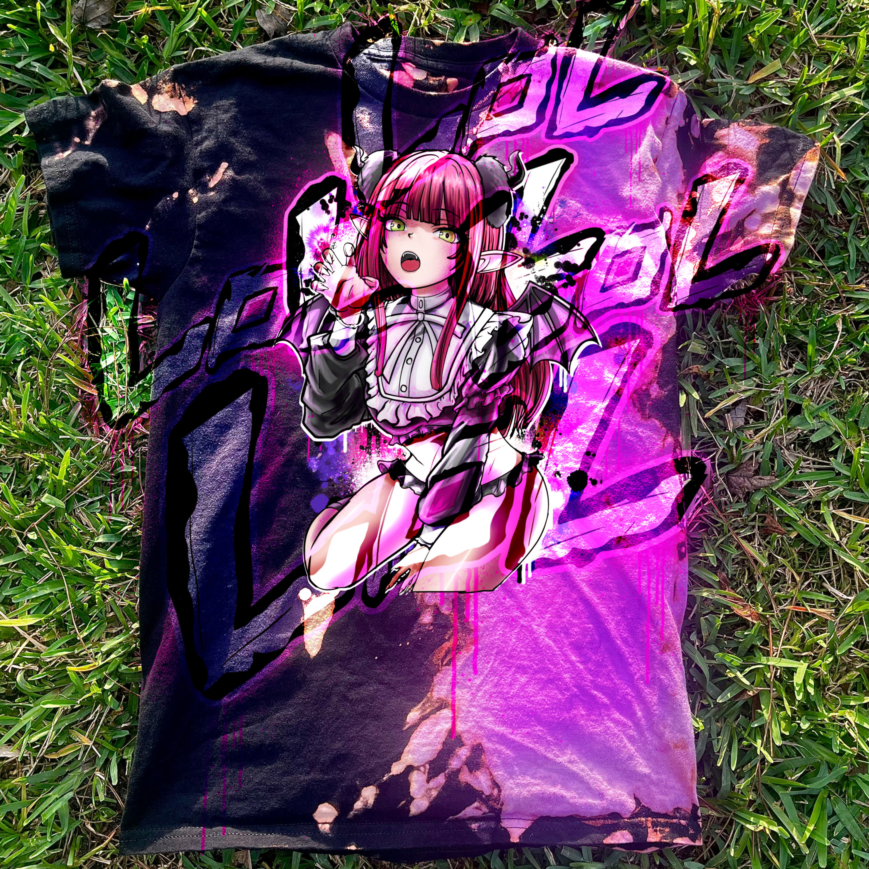 Vampire Cutie Purple Half Dye