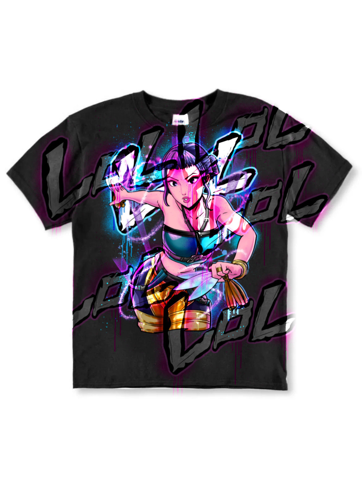 Blue Hunter Youth Black Shirt