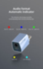 Thumbnail: atom 3 USB type-c or Lightning version DSD mini-DAC with 3.5mm earphone jack