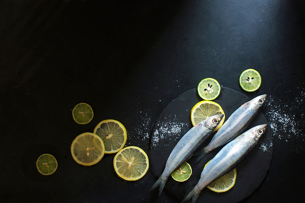 魚とレモン
