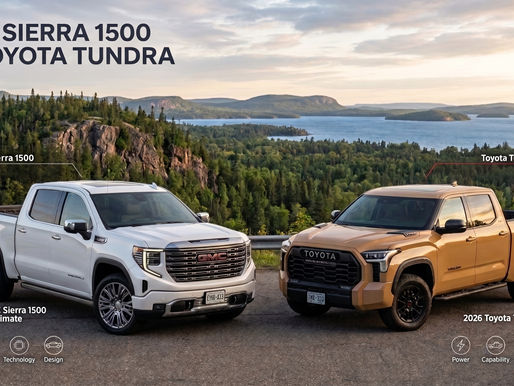 2026 GMC Sierra 1500 vs. 2026 Toyota Tundra: Which Full-Size Truck Is Better for Thunder Bay Drivers?
