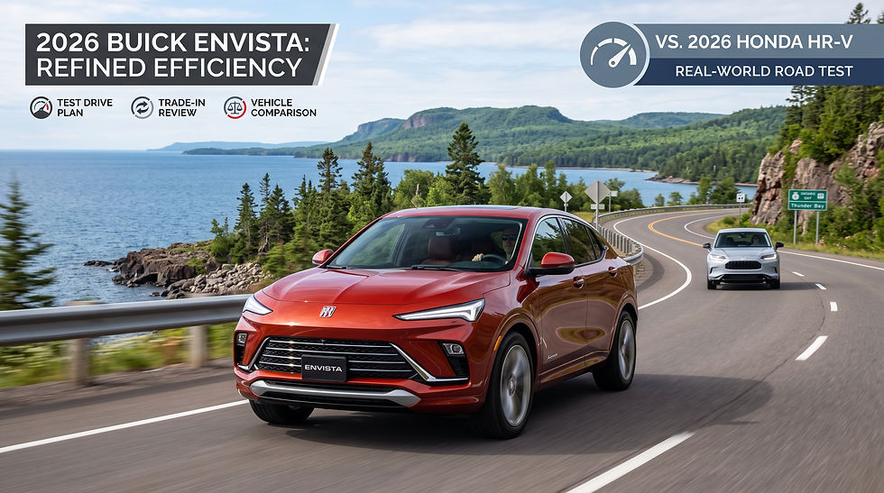 Compare the 2026 Buick Envista in Thunder Bay