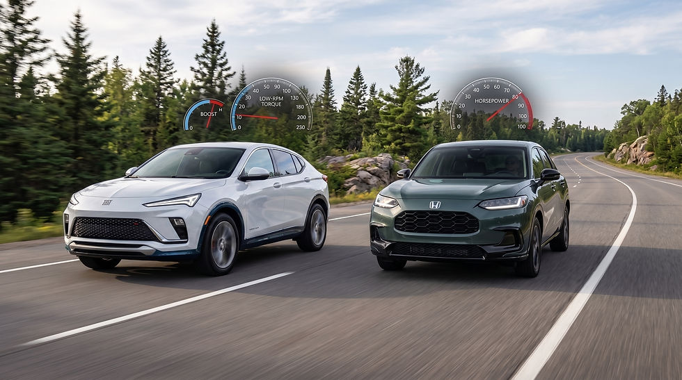 2026 Buick Envista vs. Honda HR-V: Power and Performance