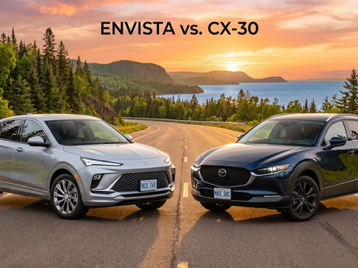 2026 Buick Envista vs. 2026 Mazda CX-30: Which Small SUV Is Better for Thunder Bay?