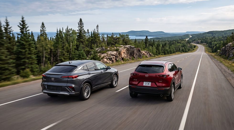 2026 Buick Envista vs. 2026 Mazda CX-30 at a Glance