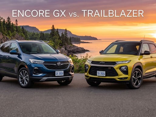 2026 Buick Encore GX vs. 2026 Chevrolet Trailblazer: Which Small SUV Fits Northern Ontario?