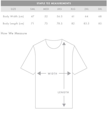 Thumbnail: The Em Effect Men's Staple T-Shirt (Back Print)
