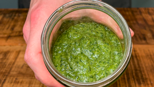 El sabor del pesto original italiano hecho en casa es de otro planeta