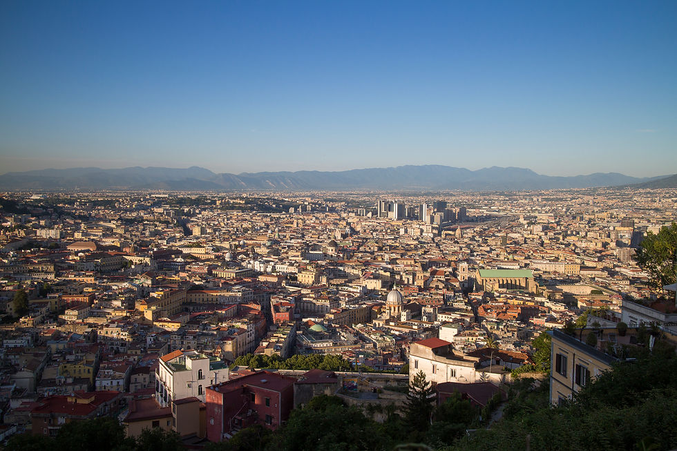 Napoli dall'alto