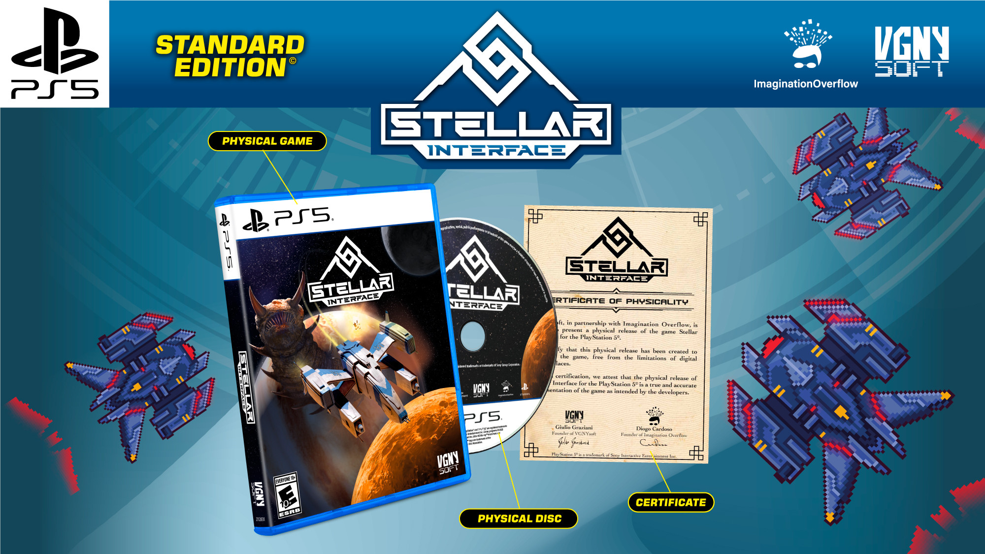 Stellar Interface (Standard Edition) [PlayStation 5] | VGNYsoft Games