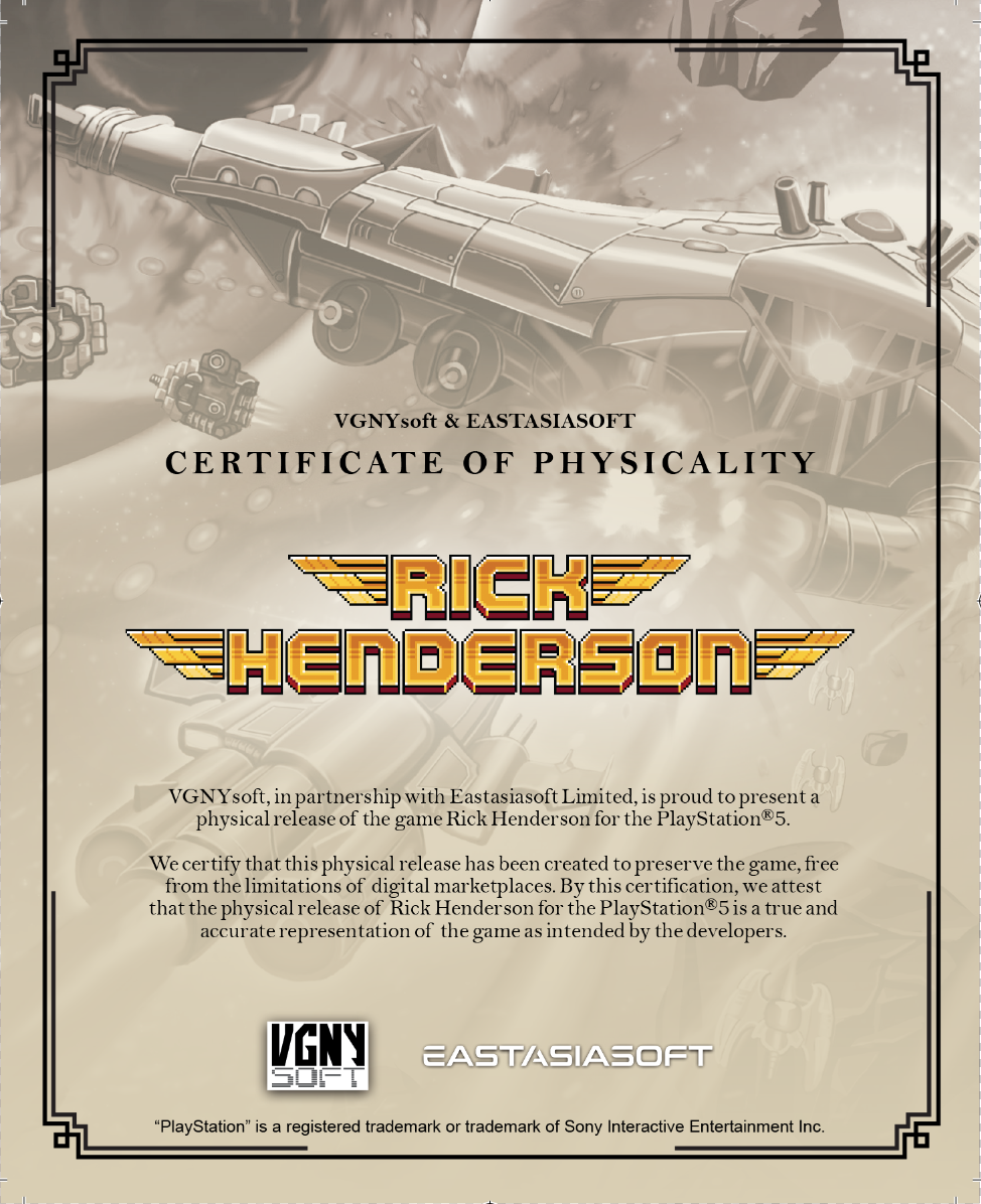 Thumbnail: Rick Henderson (Standard Edition) [PlayStation 5]