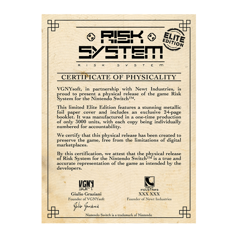 【新品未開封】Risk System【switch】 Risk System [Nintendo Switch] NEW 198168074909| eBay