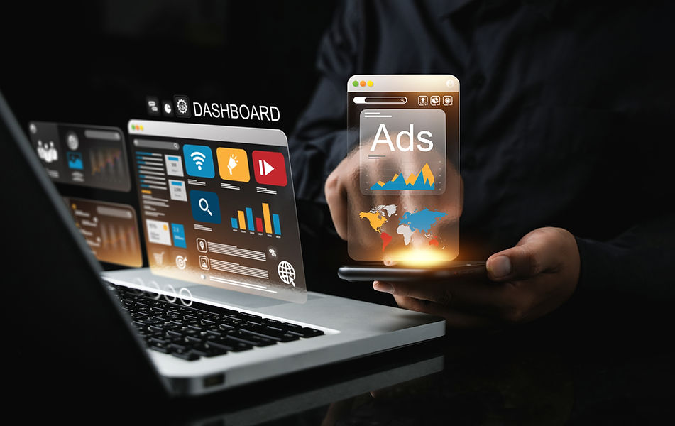 Online selling concept, digital marketing, advertising, product advertising, promoting pro