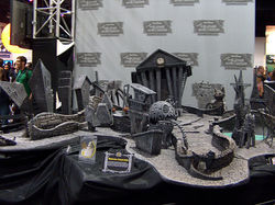 The nightmare before christmas town