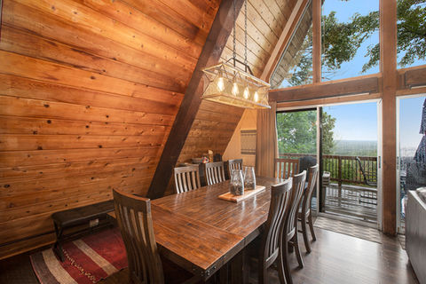 Windows overlooking valley - Bellaire 