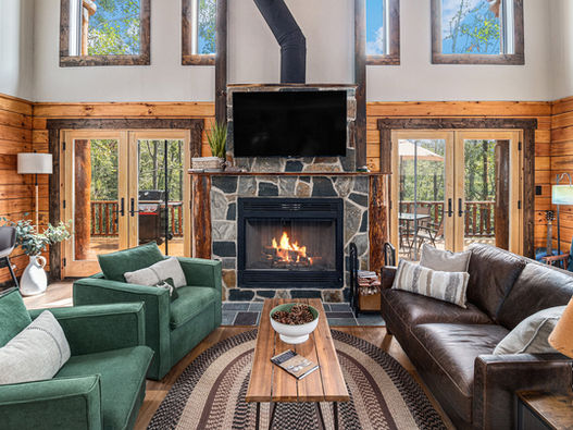 Ironwood lodge Main fireplace