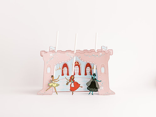 sleeping beauty printable puppet theater crafterina