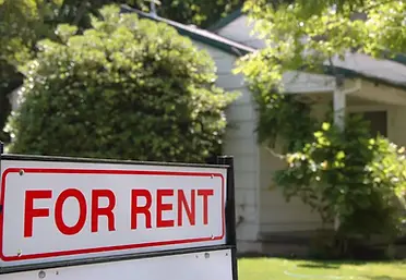 For Rent sign symbolizing the need for clear, documented rental inspections to protect renters and property owners