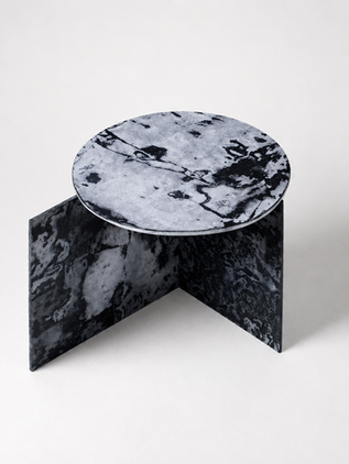 Marble Made Out of Repurposed Denim