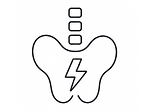 Pelvic pain and dysfunction physiotherapy icon