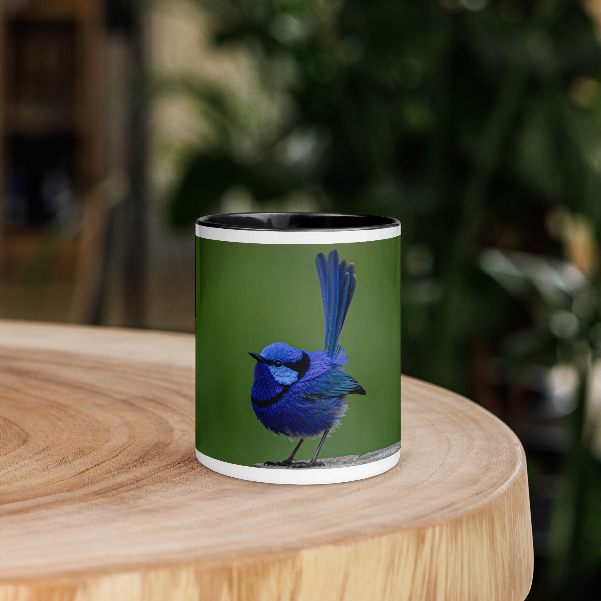 splendid fairywren Mug with Color Inside