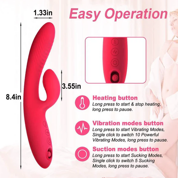 Miniatura: Venus Vibrador tipo Rabbit