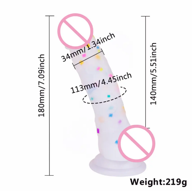 Miniatura: Dildo confetti