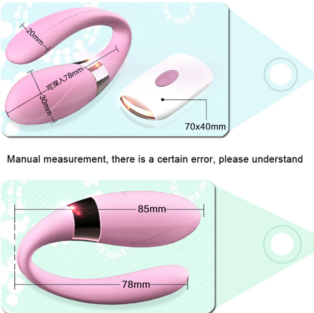 Miniatura: Vibrador para parejas Sasha
