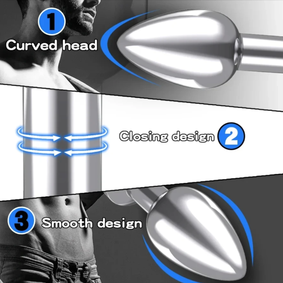 Miniatura: Plug Anal Metálico Con Vibración