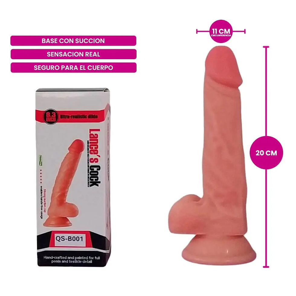 Miniatura: Dildo 18cm - 8.3 pulgadas
