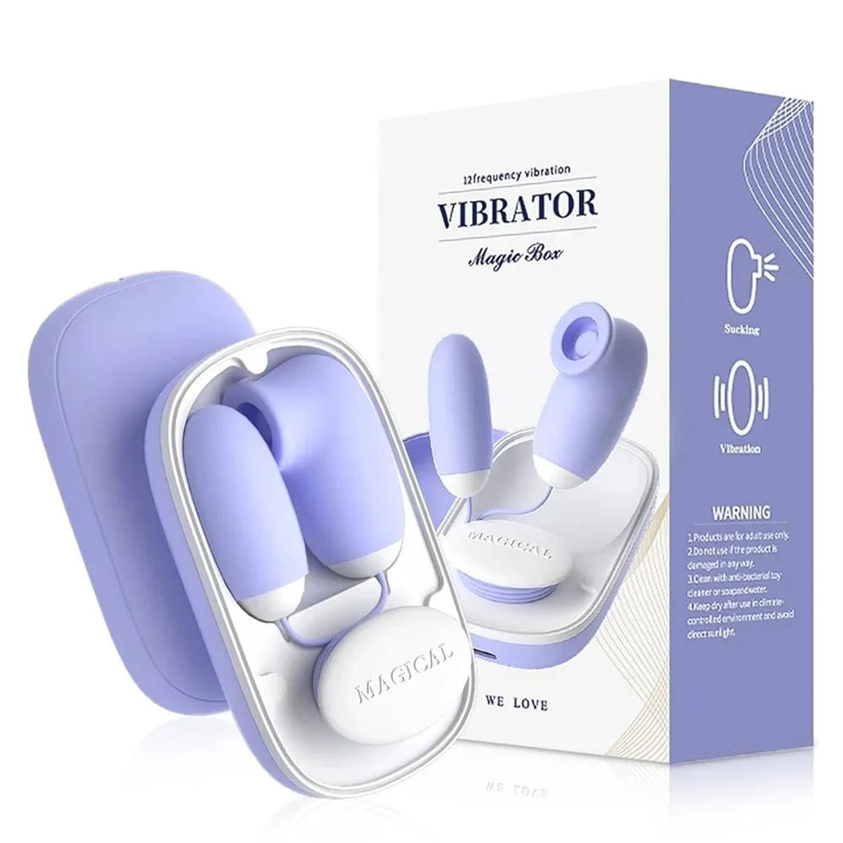Succionador y Vibrador Magic Box