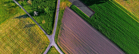Aerial Farm View