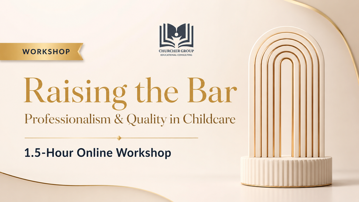 Raising the Bar: Professionalism and Quality in Childcare workshop banner