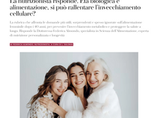 Età biologica vs età anagrafica