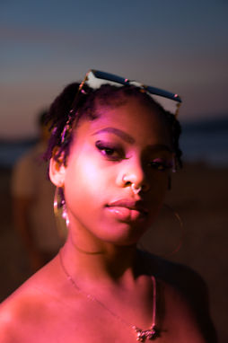 On the beach of San Juan. Shot by Prince