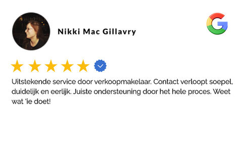 Google review beste makelaar van Helmond. Makelaarshuis Helmond voor al uw woon-vraagstukken