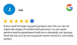 Google review voor makelaarshuis Helmond beste makelaar Helmond en Eindhoven om een huis te verkopen