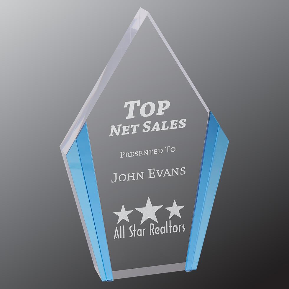 Thumbnail: Personalized Diamond Acrylic Achievement Awards