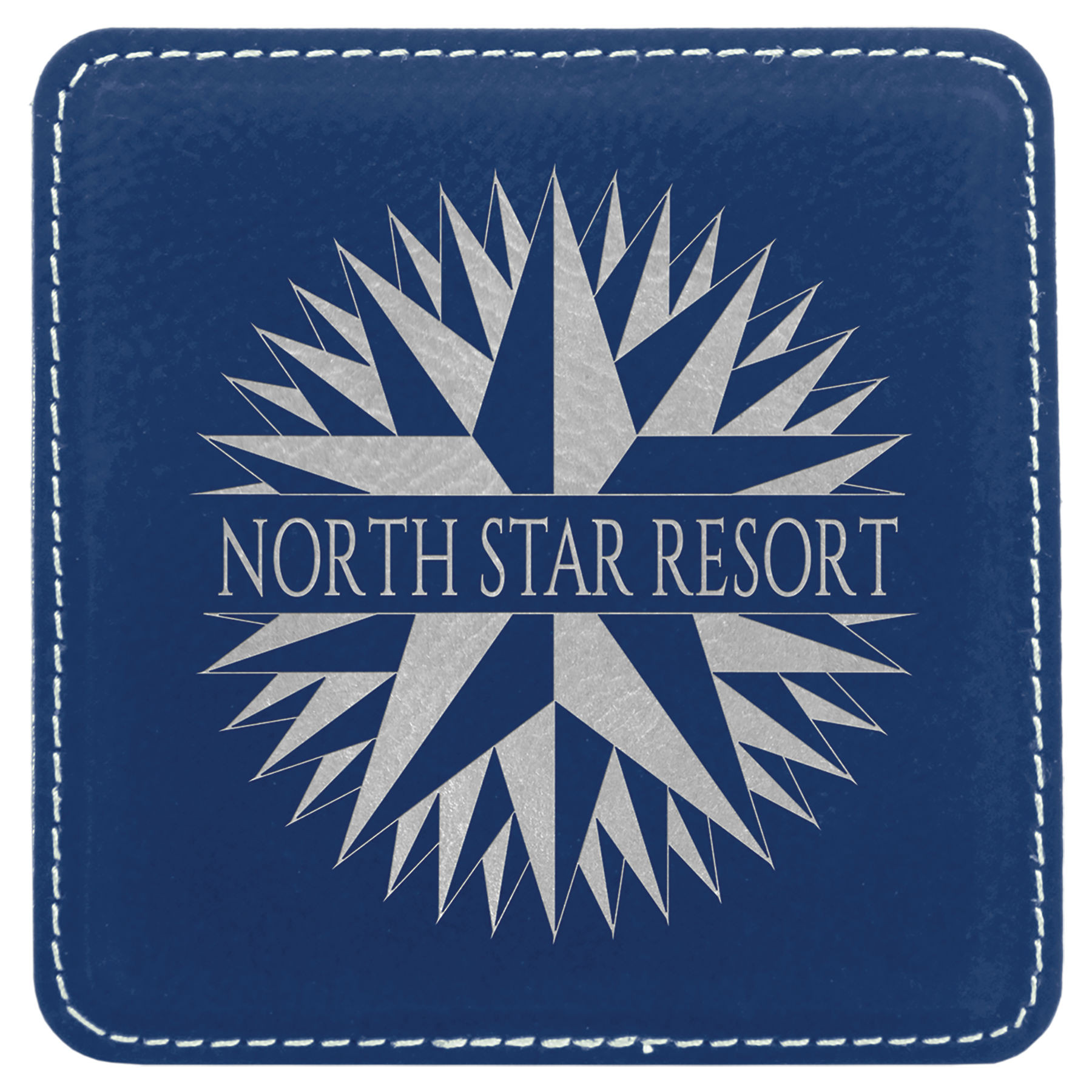 Leatherette Coaster