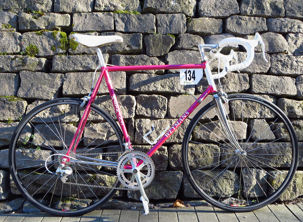 Jan Weymans roadbike completely restored, 59cc