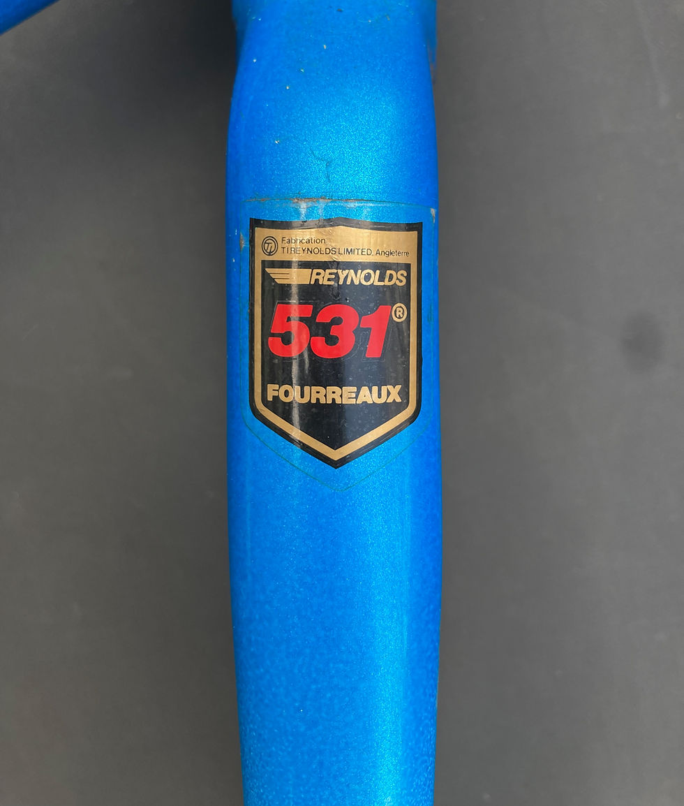 Thumbnail: Peugeot frame, Reynolds 531 Pro, size 54cc