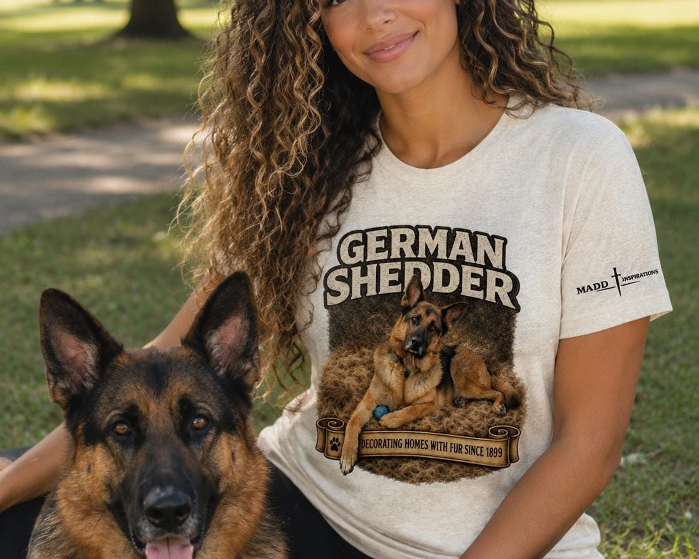 German Shedder Shirt, Funny German Shepherd Shirt