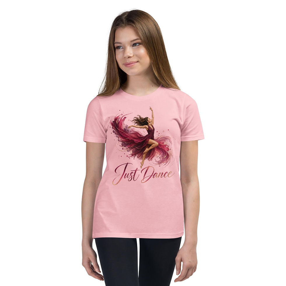 Thumbnail: Just Dance Shirt, Inspirational Dancer Gift, Ballet Dance Tee