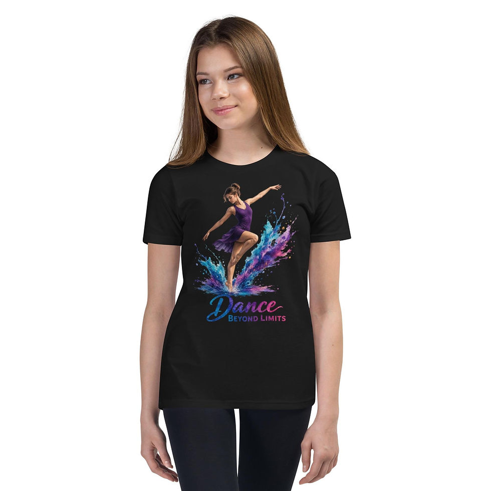 Thumbnail: Dance Beyond Limits Shirt, Dancer Gift, Inspirational Dance Tee