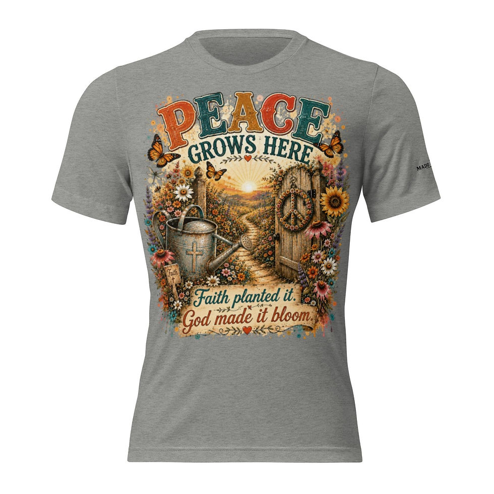 Thumbnail: Christian Shirt for Women, Boho Christian Shirt, Faith Shirt