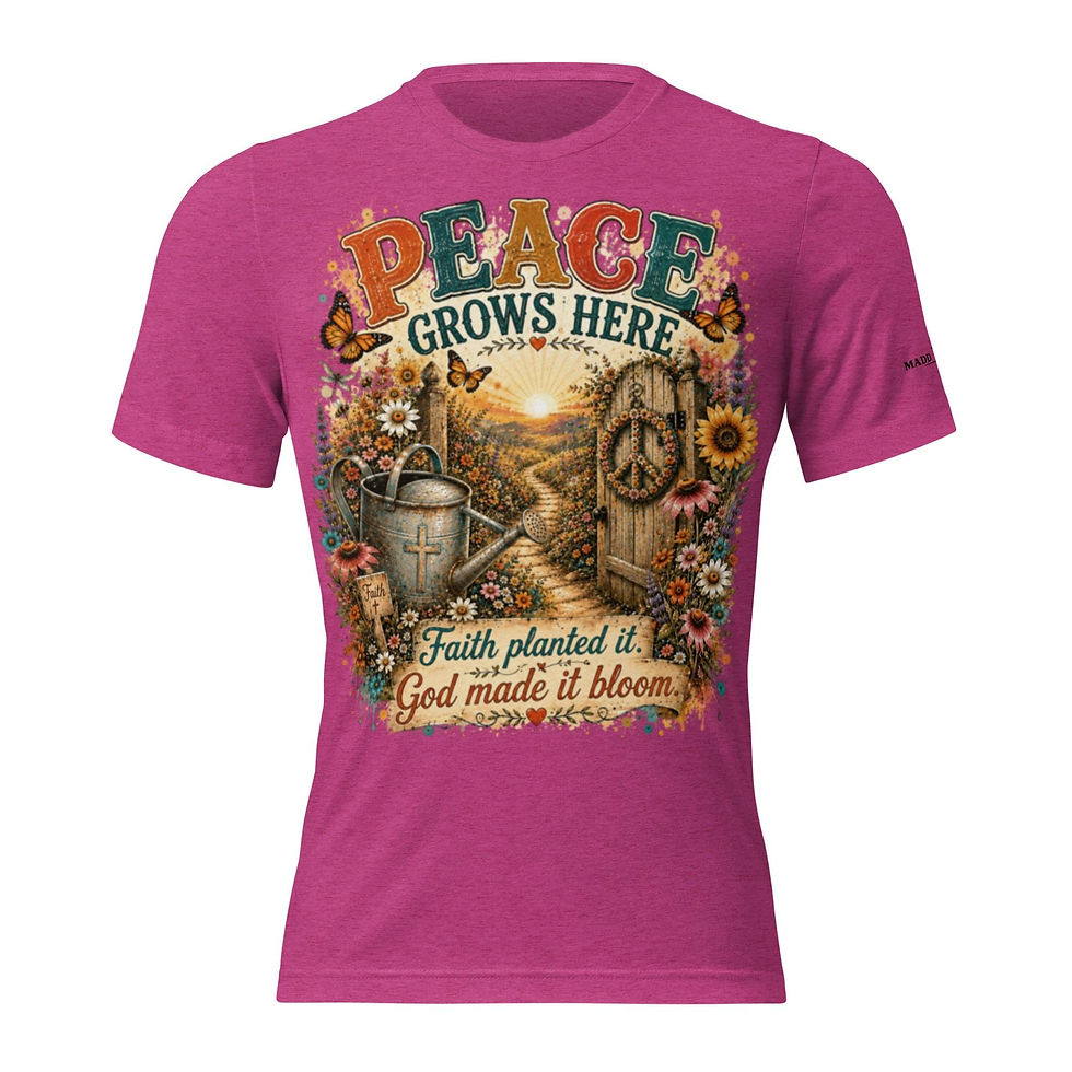 Thumbnail: Christian Shirt for Women, Boho Christian Shirt, Faith Shirt