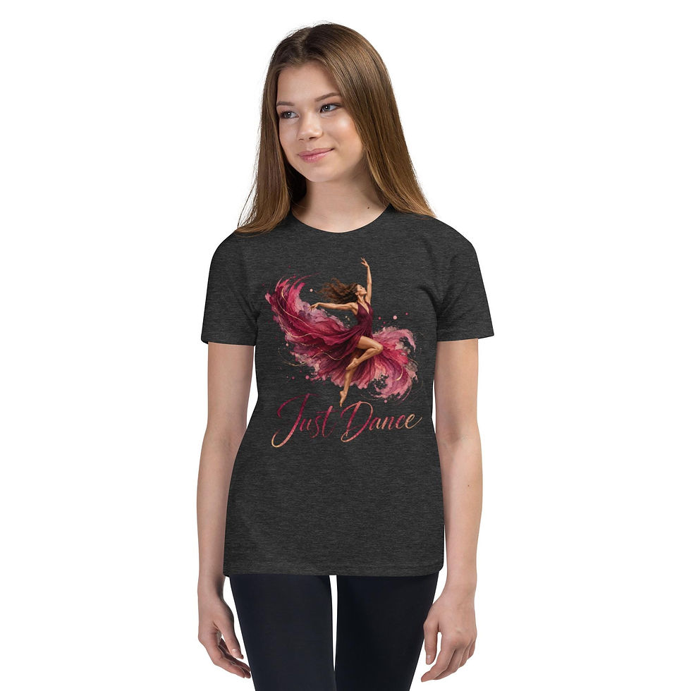 Thumbnail: Just Dance Shirt, Inspirational Dancer Gift, Ballet Dance Tee