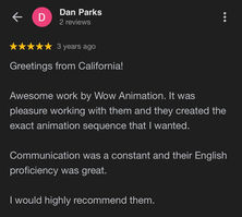 Clients reviews